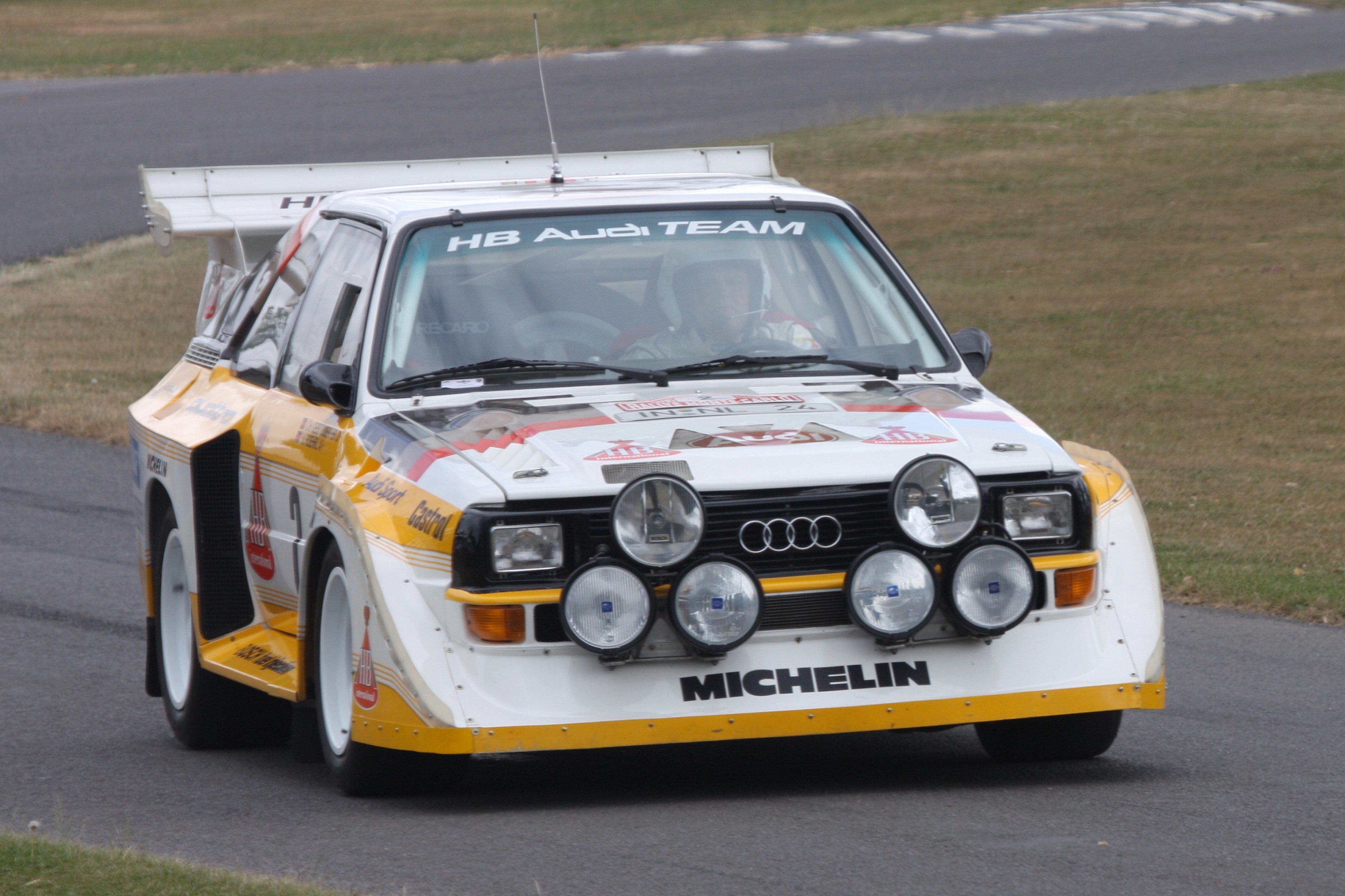 Audi Sport quattro S1 Group B rally car
