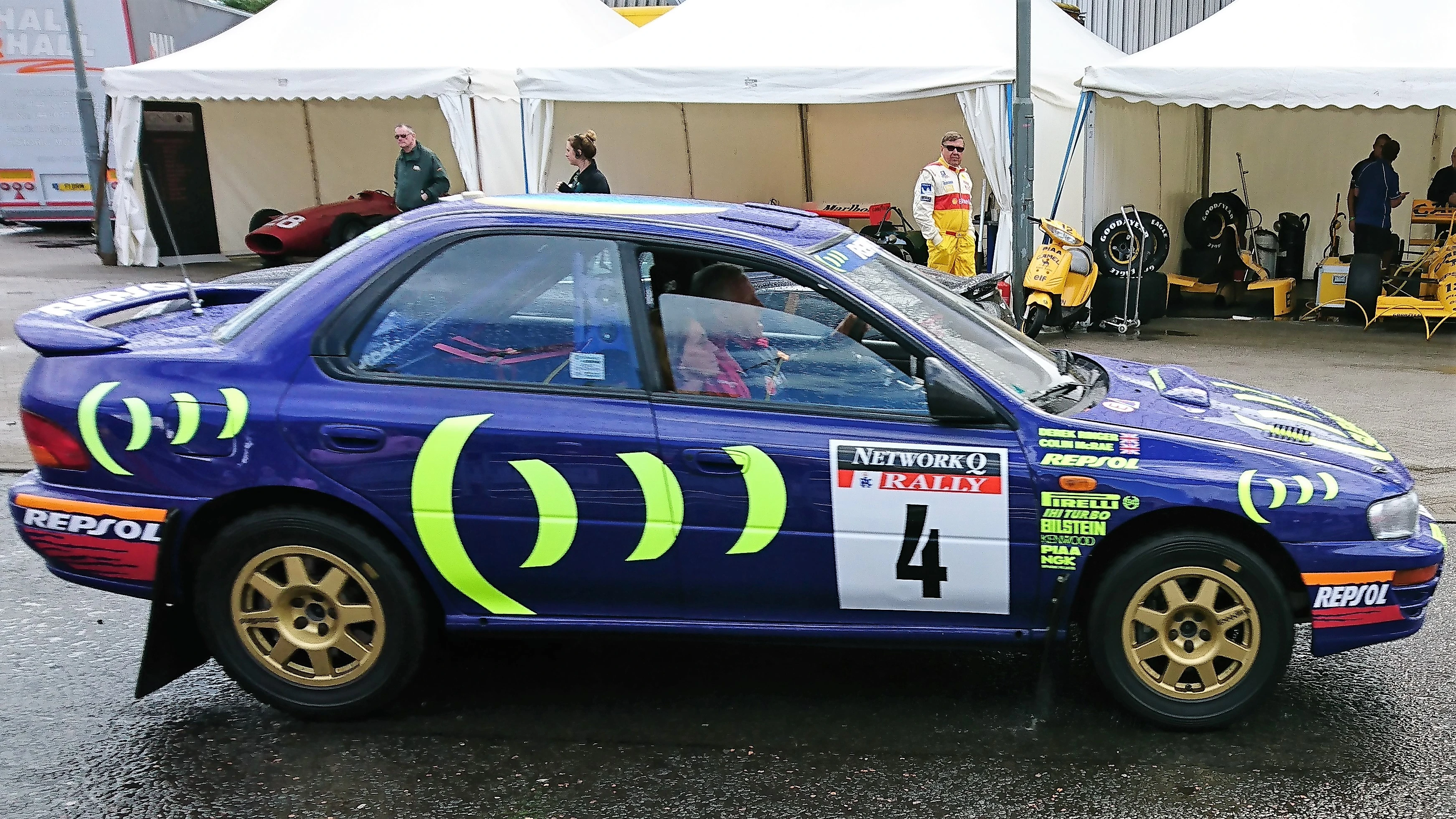 1995 Subaru Impreza 555 Group A rally car