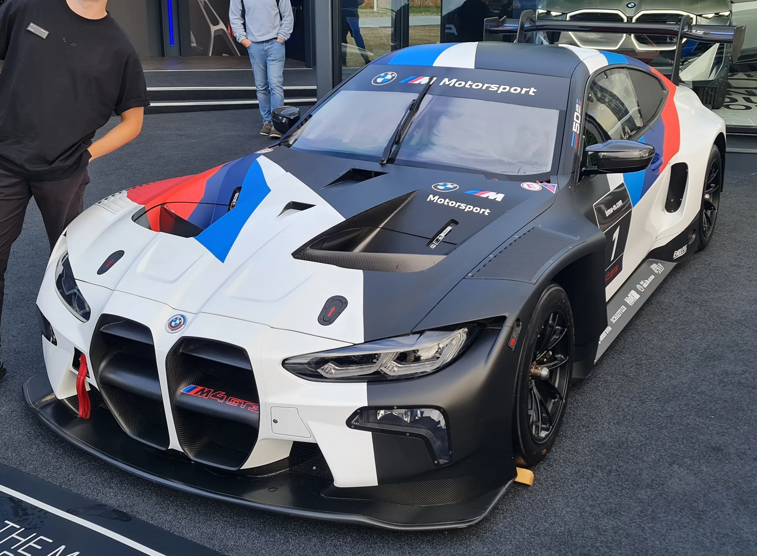 BMW M4 GT3 race car
