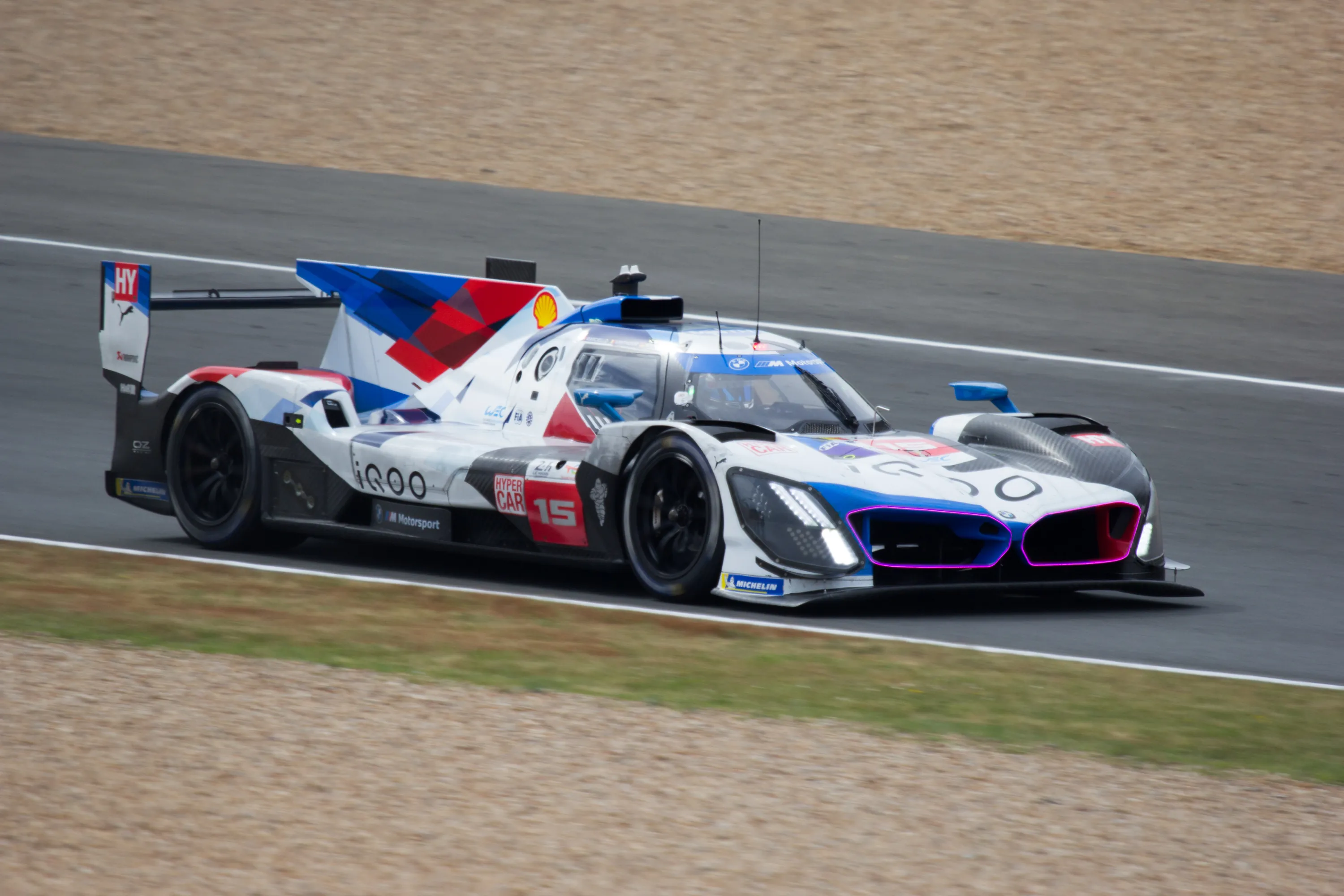 BMW M Hybrid V8 LMDh Hypercar at Le Mans