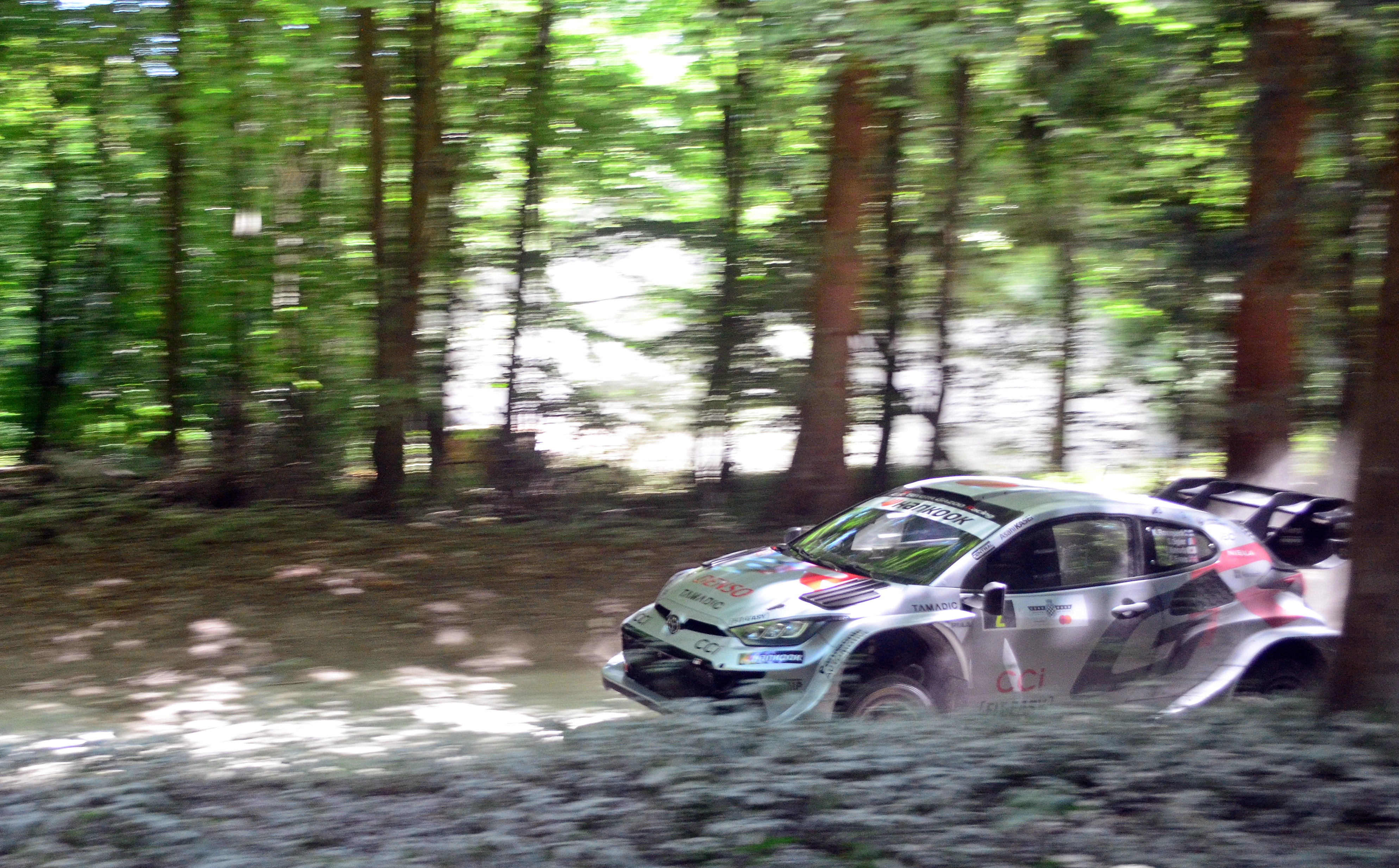 Toyota GR Yaris Rally1 representing the current top rally category