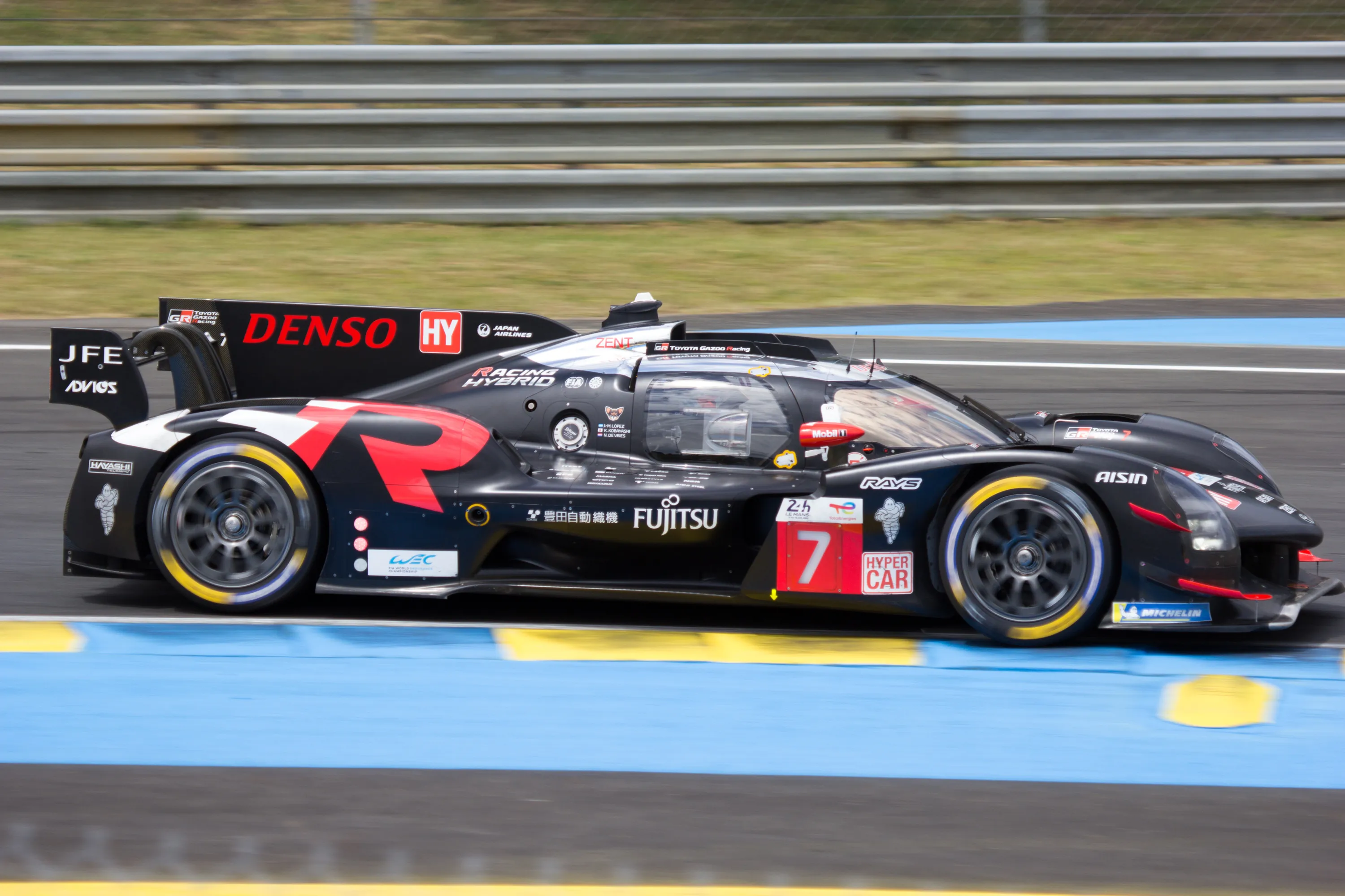 Toyota GR010 Hybrid Hypercar at Le Mans