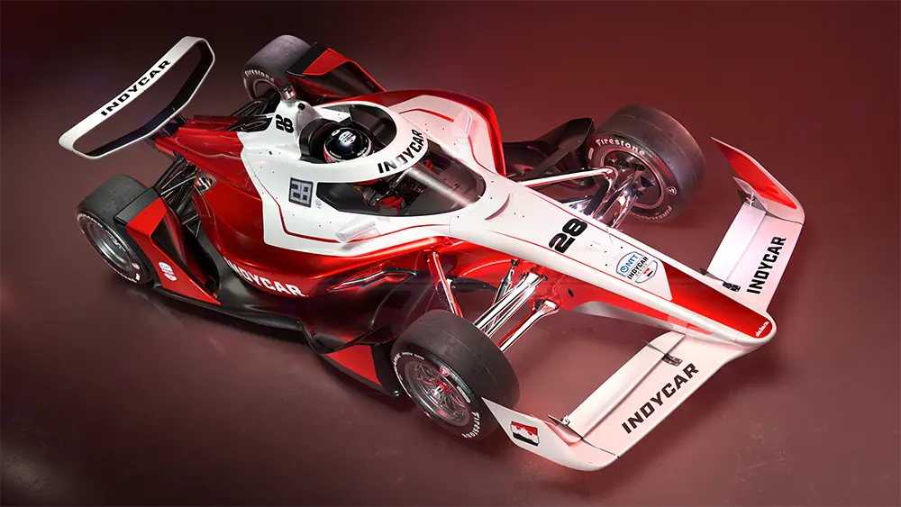IndyCar reveals lighter, more powerful IR-28 for 2028