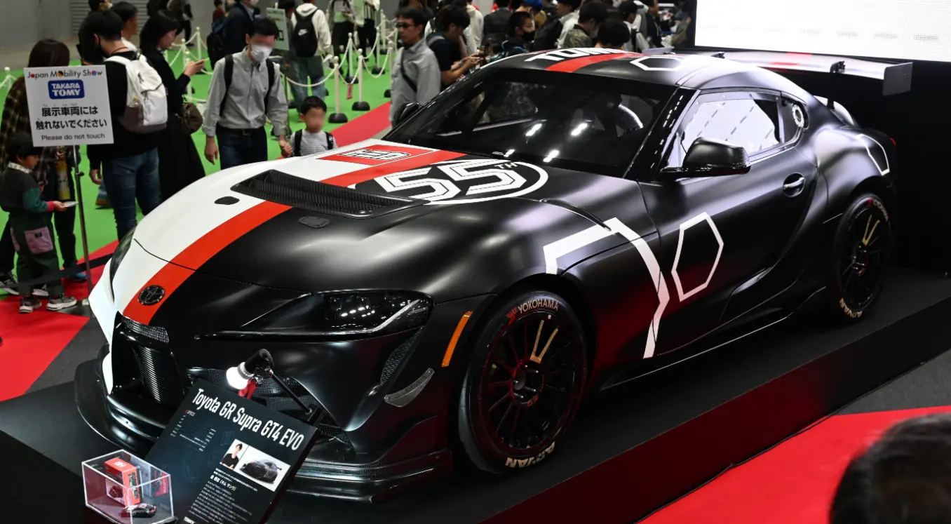 Toyota GR Supra GT4 Evo race car